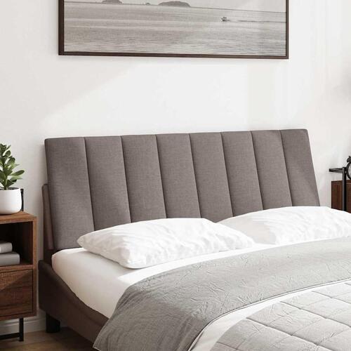 Gavlpude 120 cm stof gråbrun