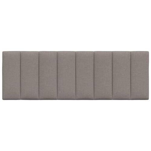 Gavlpude 120 cm stof gråbrun