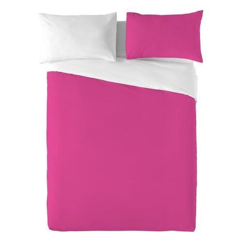 Nordisk cover Naturals Hvid Fuchsia Enkeltseng (150 x 270)