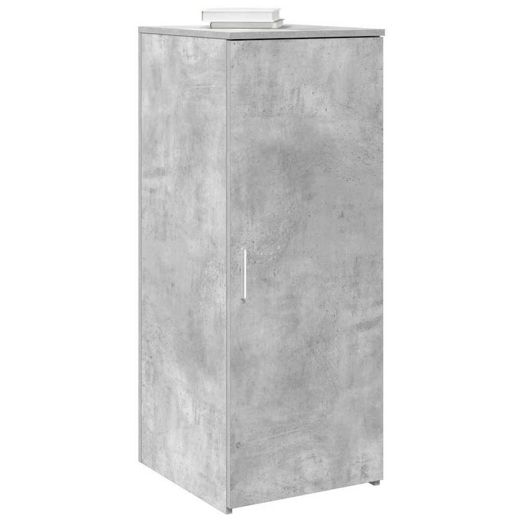 Opbevaringsskab i konstrueret træ 40×45×103,5 cm - betongrå