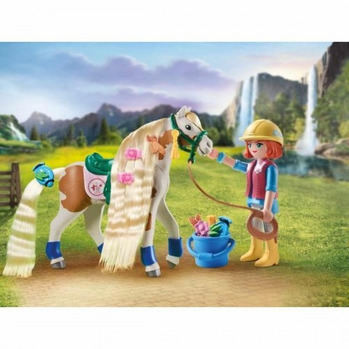 Legetøj Playmobil Ellie med hest - 33 dele (71639)