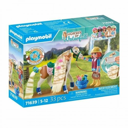 Legetøj Playmobil Ellie med hest - 33 dele (71639)