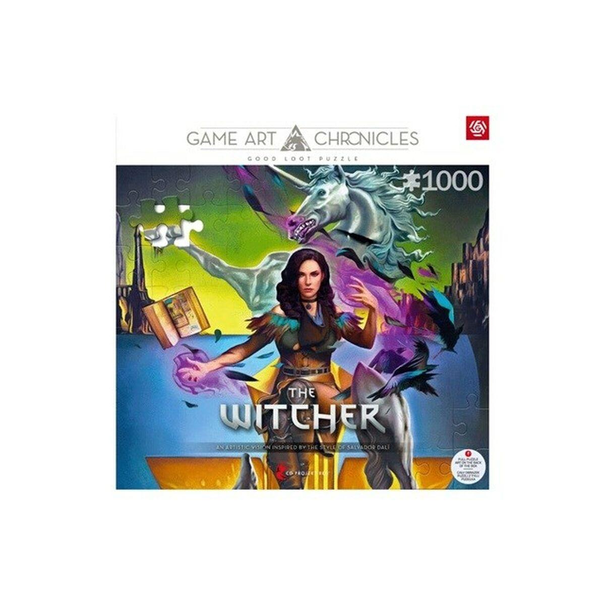 Puslespil Cenega Publishing The Witcher Yennefer Salvador Dalí 1000 Dele
