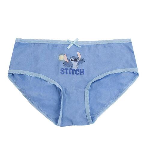 Stitch pakke med trusser til piger - Multifarvet, 100% bomuld