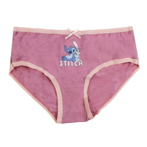 Stitch pakke med trusser til piger - Multifarvet, 100% bomuld