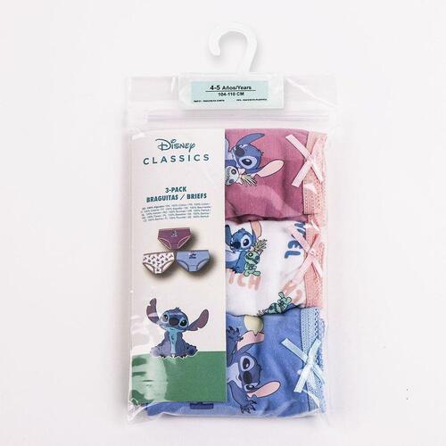 Stitch pakke med trusser til piger - Multifarvet, 100% bomuld