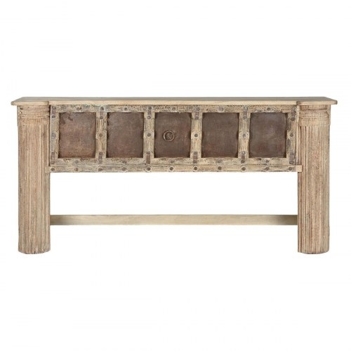 Hallbord/konsolbord 189,5 × 43 × 92 cm - jern & teak