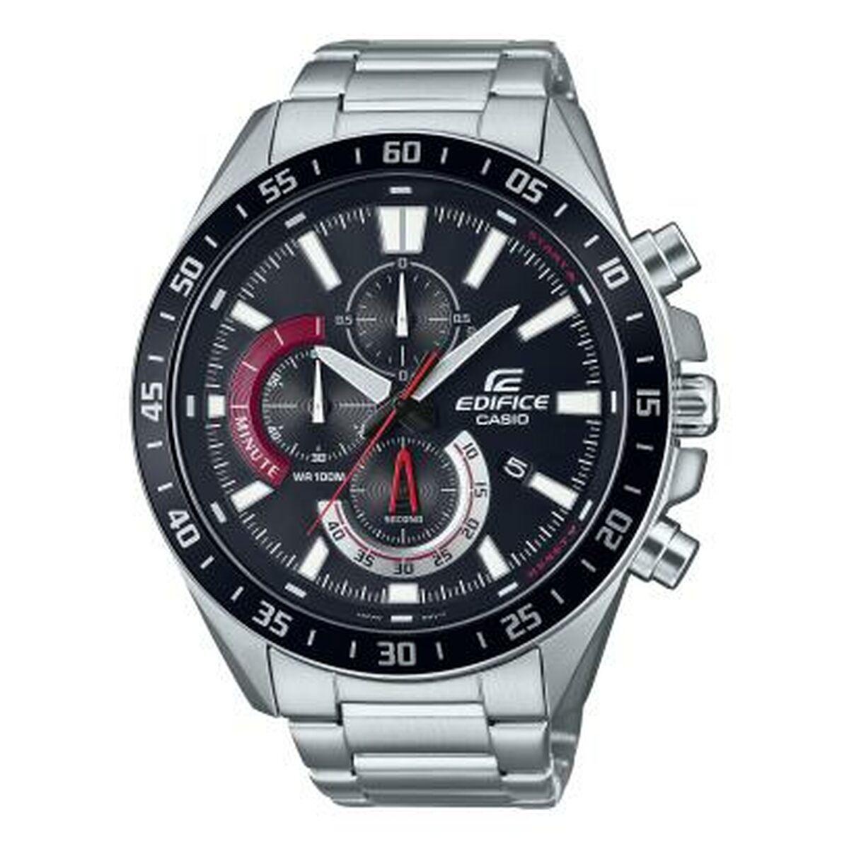 Herreur Casio Efv620d1a4vue Sort Sølvfarvet
