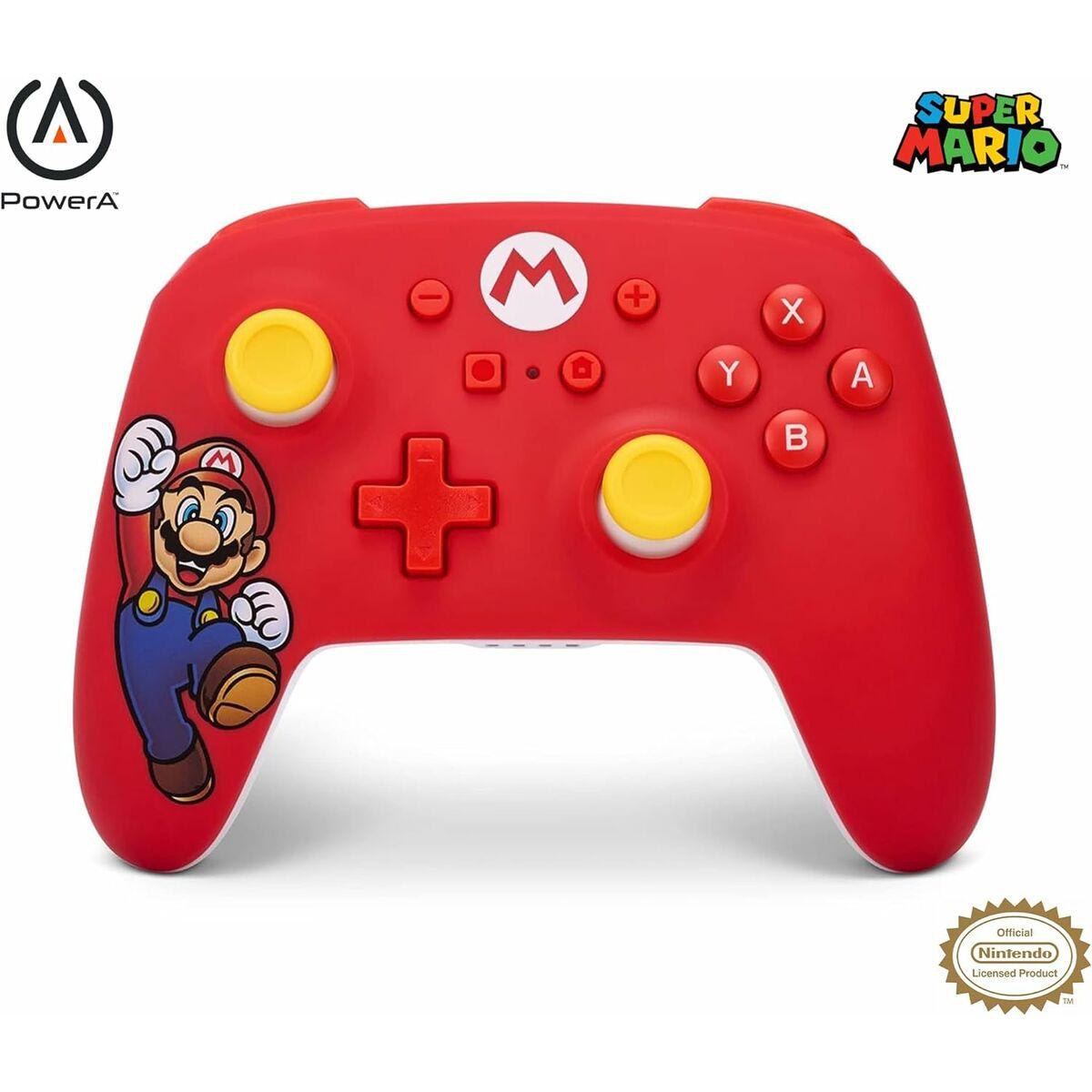 Controller Powera Switch Enhanced Rød Nintendo Switch Bluetooth Bluetooth