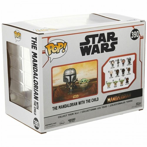 Figur Funko Pop Star Wars The Mandalorian & Baby Yoda - 9 cm