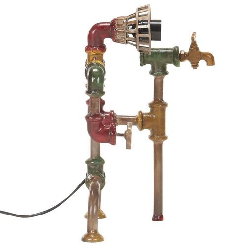 Industriel gulvlampe vandrørsdesign jern