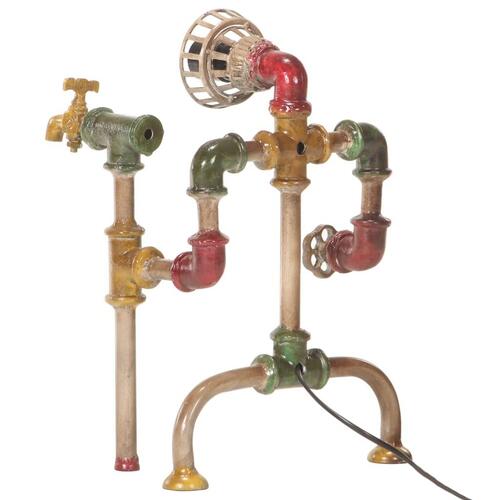 Industriel gulvlampe vandrørsdesign jern