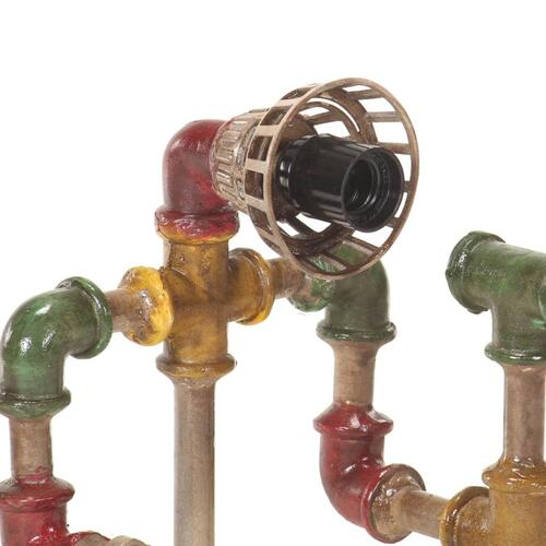 Industriel gulvlampe vandrørsdesign jern
