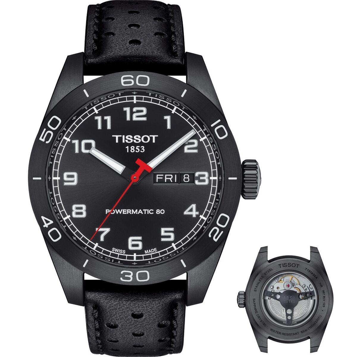 Herreur Tissot Prs 516 Powermatic 80 Sort