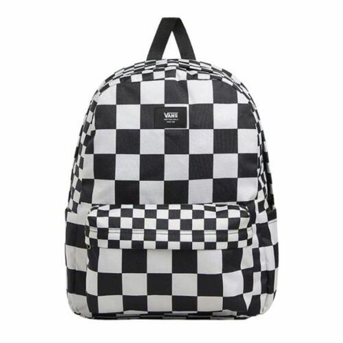 Skoletaske Vans Old Skool Check Backpack VN000H4X3M41 Sort