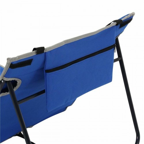 Regatta Tahiti Beach Lounger - blå liggestol med ryglæn