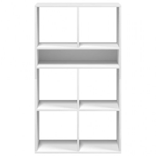 Bogreol 66 x 31 x 112 cm - hvid