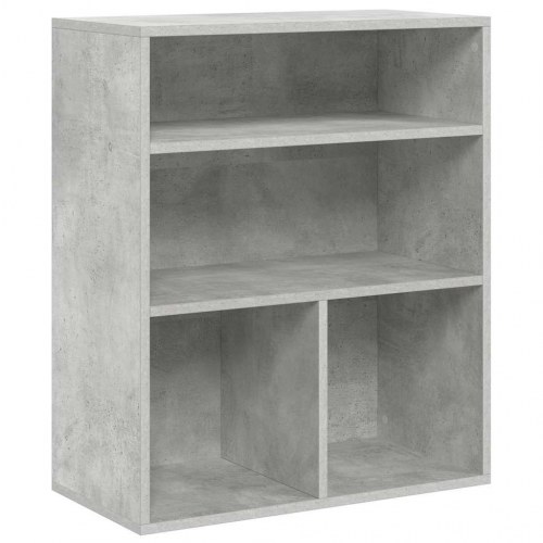 Bogreol 60 x 30 x 71,5 cm - betongrå