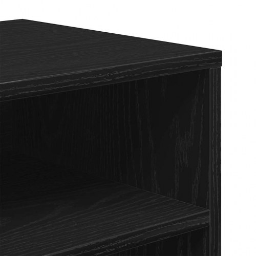 Bogreol 66 x 31 x 80 cm - sort