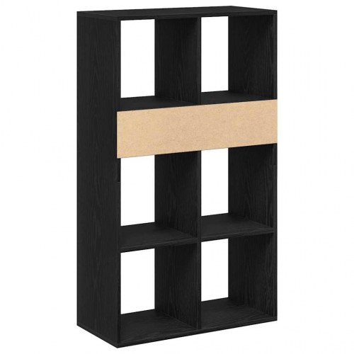 Bogreol 66 x 31 x 112 cm - sort