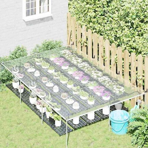 Klar presenning med øjer 2x3 m PVC