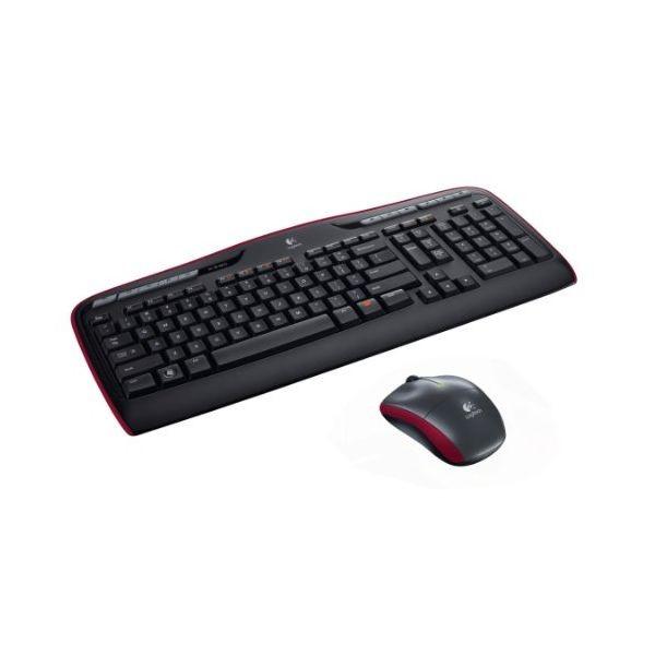 Se Tastatur og trådløs mus Logitech MK330 Sort hos Boligcenter.dk