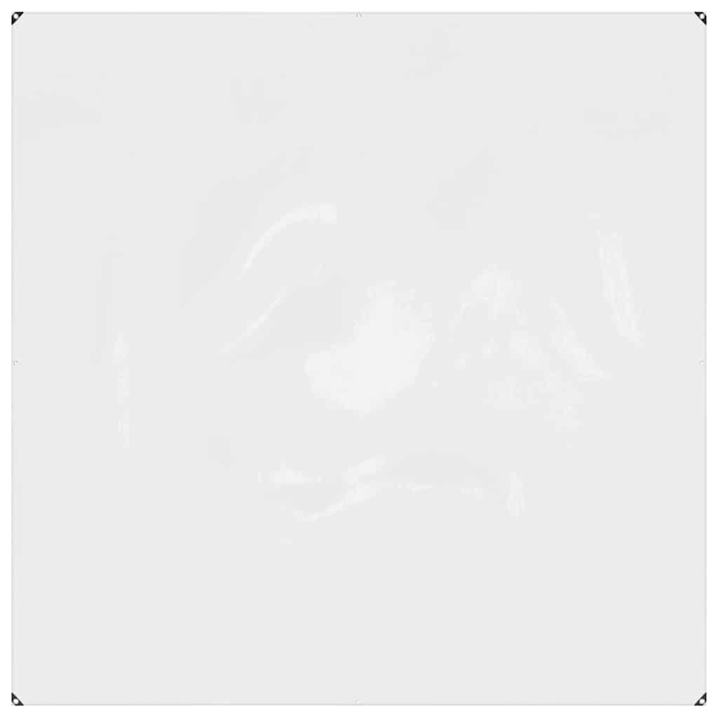 Klar presenning med øjer 2x2 m PVC