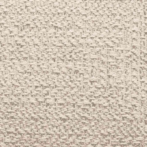 Gulvtæppe ZIZUR 240×240 cm - jute-look til inde og ude, creme