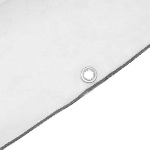 Klar presenning med øjer 1 × 5 m - polyethylen, transparent