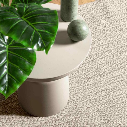 Gulvtæppe ZIZUR 140x200 cm - jute-look til inde og ude, creme
