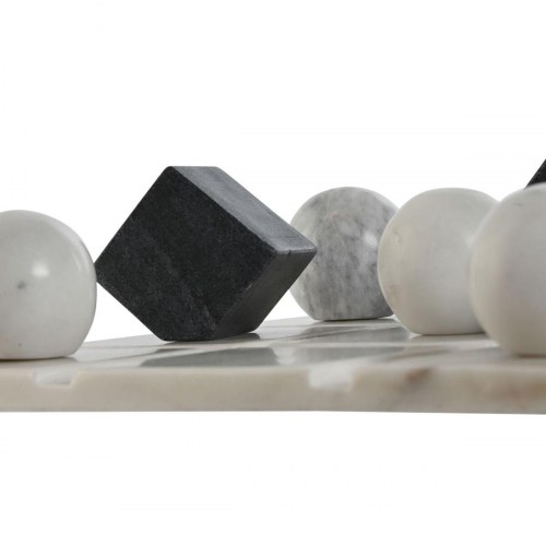 Spil Tre på Stribe i sten - (hvid/sort)