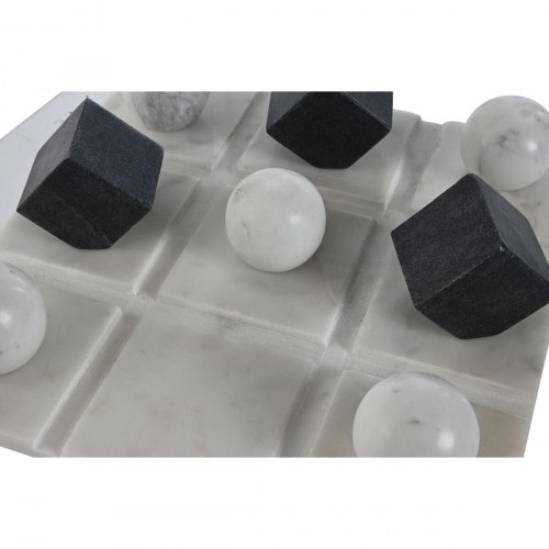 Spil Tre på Stribe i sten - (hvid/sort)