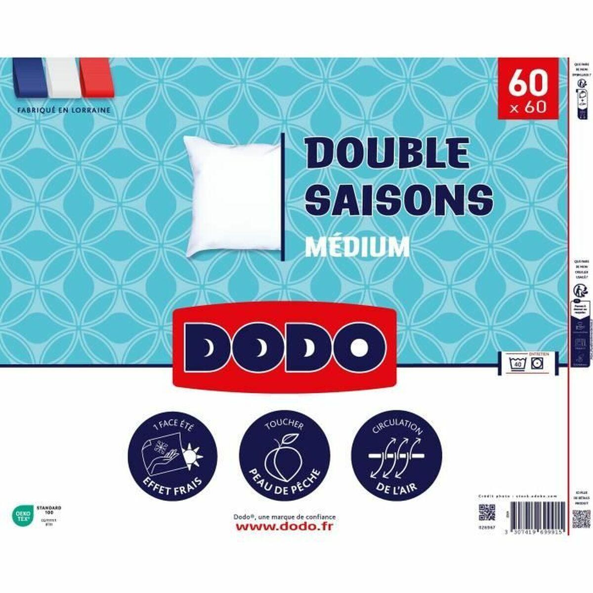 DODO VOLUPT'AIR hovedpude - hvid 60 x 60 cm billede