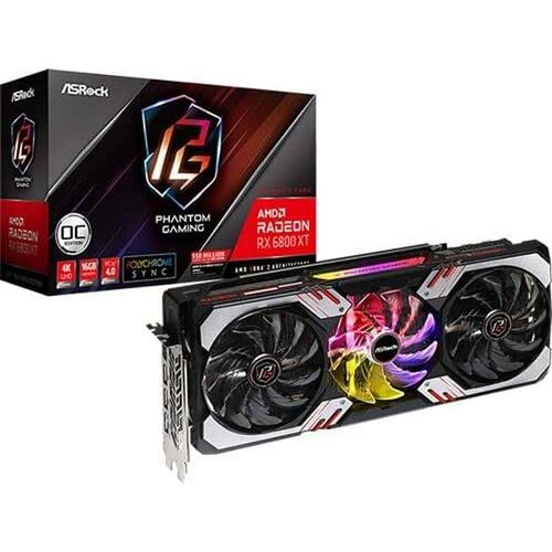 Gaming-grafikkort ASRock AMD Radeon RX 6800 XT 16 GB GDDR6