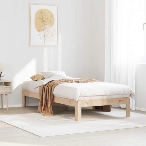 Sengeramme 90x200 cm i massivt fyrretræ