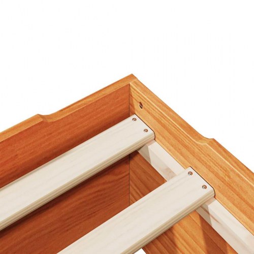 Sengeramme uden madras stabelbar 100x200 cm massivt træ