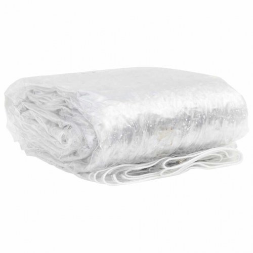 Klar presenning med øjer 2 x 10 m - PVC