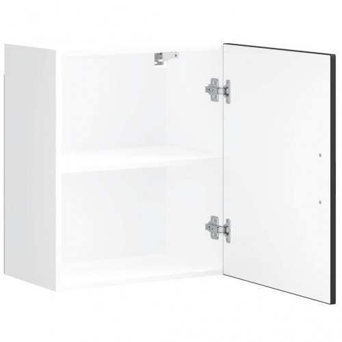 Køkkenoverskabe 2 stk. Porto konstrueret træ sort