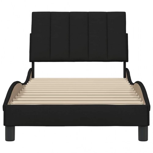 Sengeramme Hanko 80 x 200 cm uden madras - sort