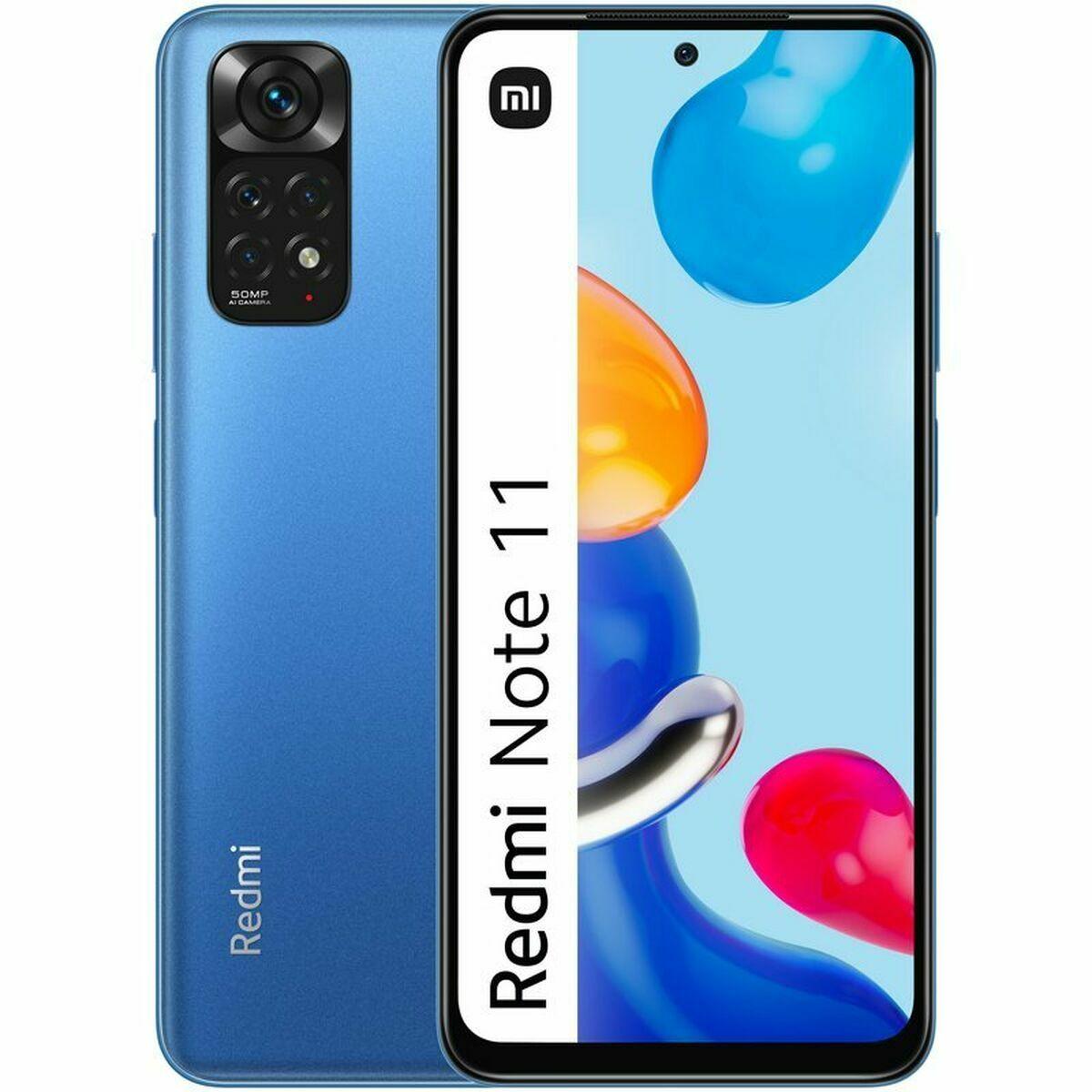 Smartphone Xiaomi Redmi Note 11 6 5  " Octa Core 4 Gb Ram 64 Gb 6 43  " Qualcomm Snapdragon 680 4 Gb Ram 64 Gb Blå