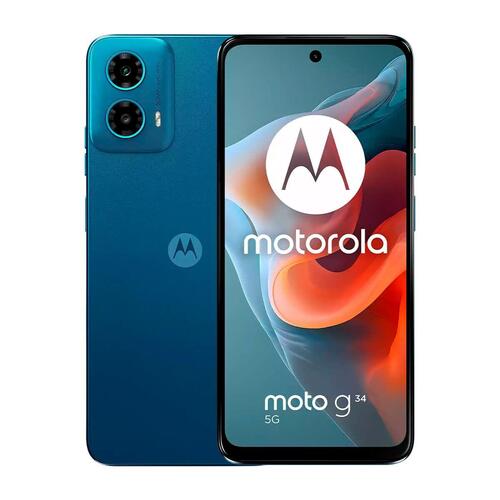Smartphone Motorola Moto G34 5G 6,5" Qualcomm Snapdragon 695 5G 4 GB RAM 128 GB Blå