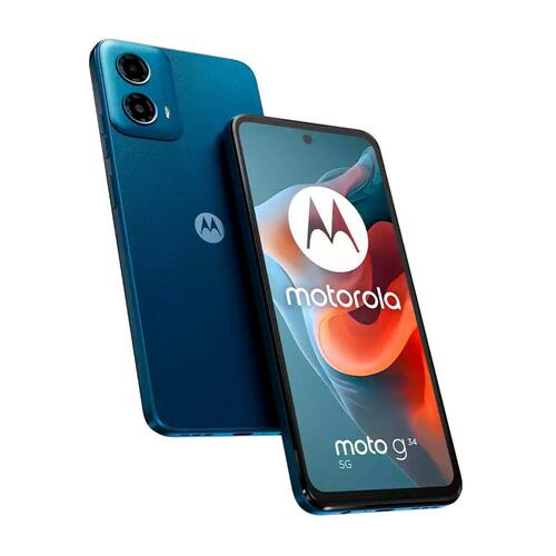Smartphone Motorola Moto G34 5G 6,5" Qualcomm Snapdragon 695 5G 4 GB RAM 128 GB Blå