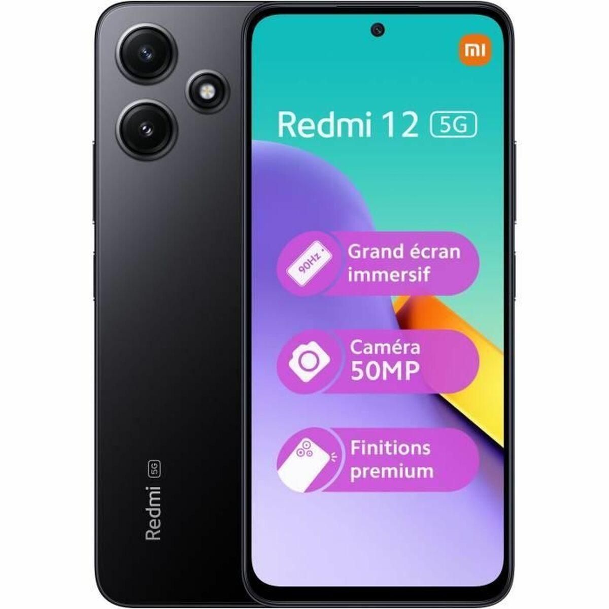 Smartphone Xiaomi Redmi 12 5g 4 128 Bk 6 8  " 4 Gb Ram 128 Gb Sort