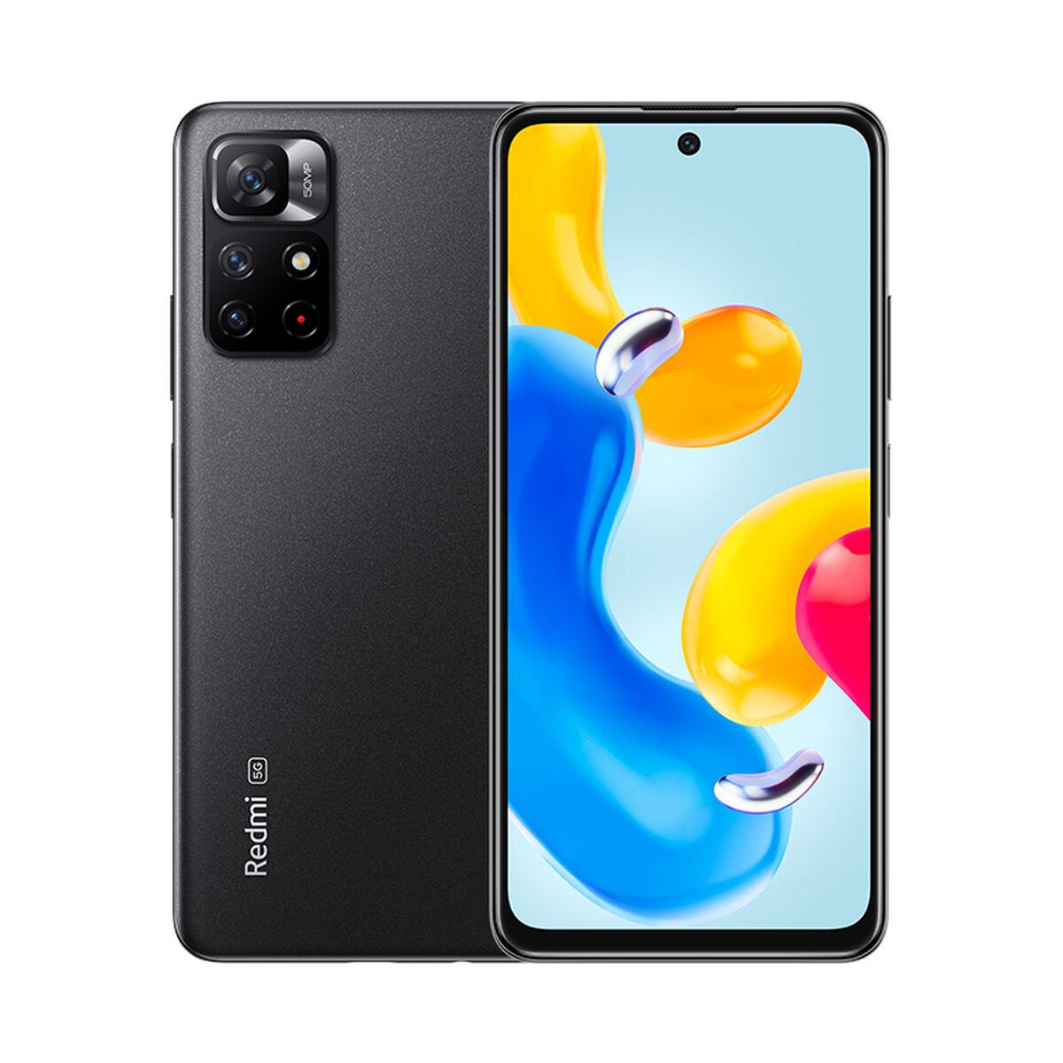 Smartphone Xiaomi Redmi Note 11s 5g 6 6  " Arm Cortex A55 4 Gb Ram 64 Gb Sort Midnight Black