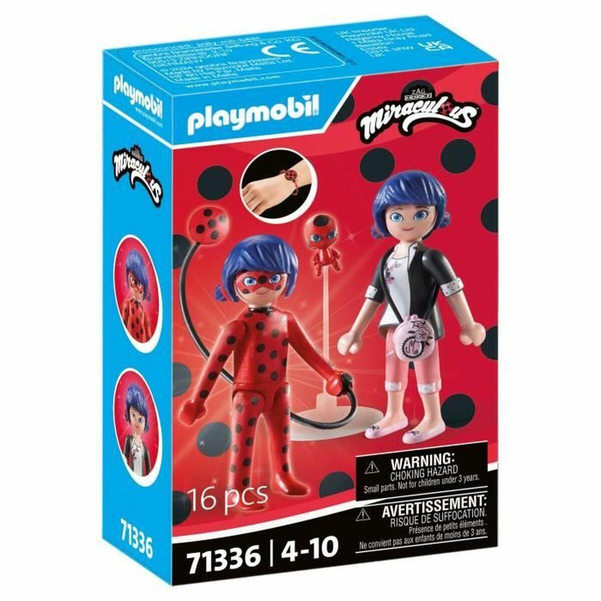 Playset Playmobil 71336 Miraculous: Marinette & Ladybug Dele