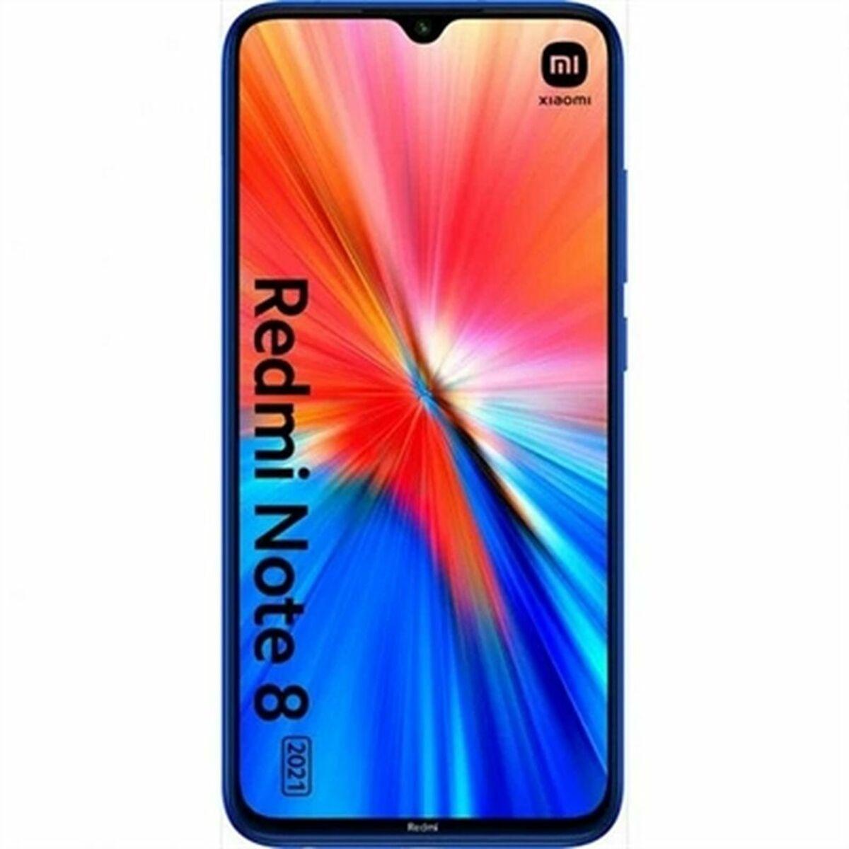 Smartphone Xiaomi Redmi Note 8 2021 6 3  " Mediatek Helio G85 4 Gb Ram 64 Gb Blå