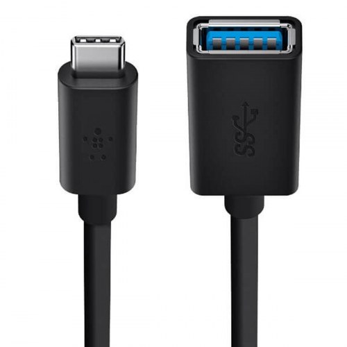 Belkin USB-C til USB-A adapterkabel - Sort