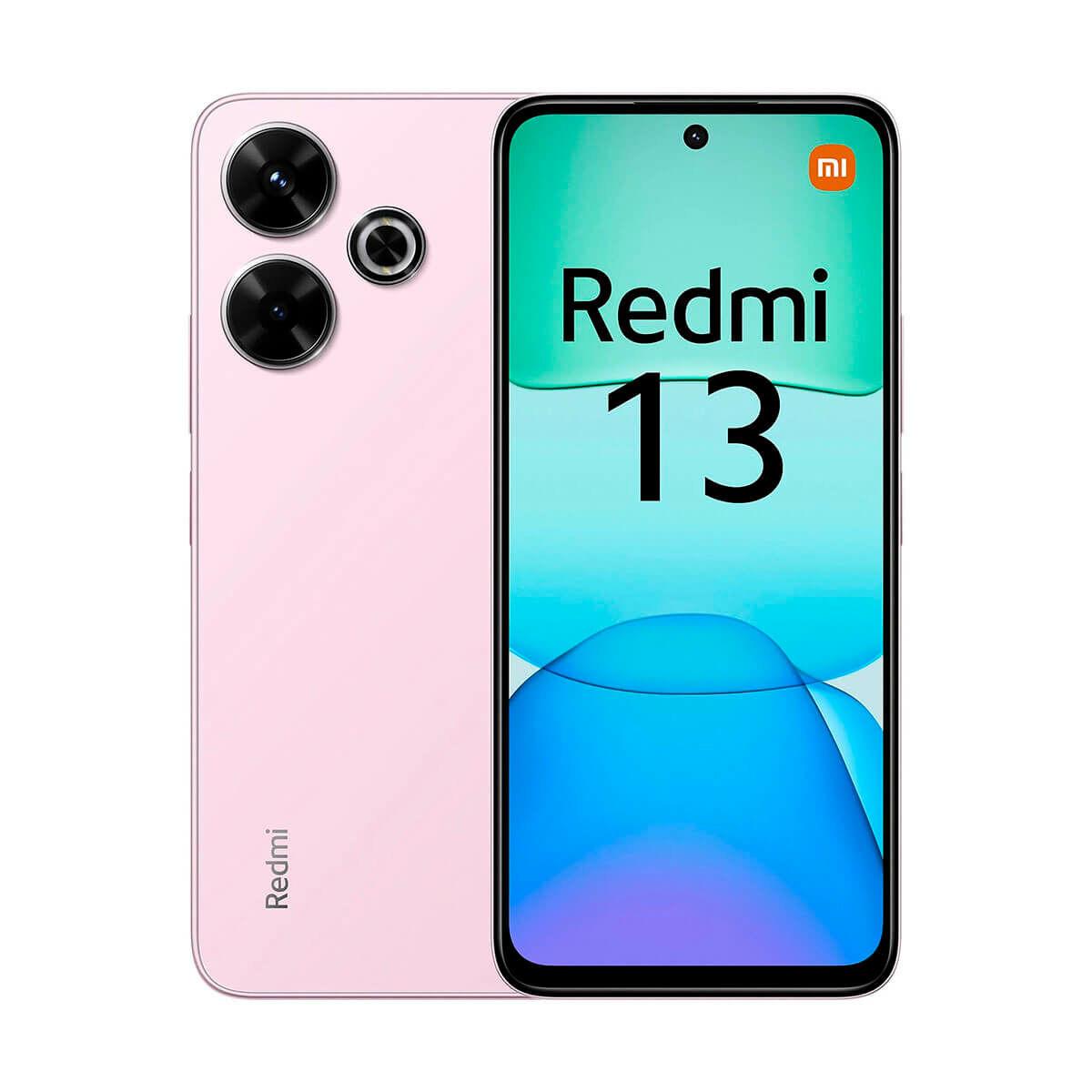Smartphone Xiaomi Redmi 13 6 79  " Mediatek Helio G91 Ultra 6 Gb Ram 128 Gb Pink