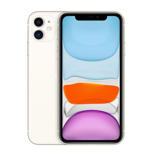 Smartphone Apple iPhone 11 6,1" 64 bits A13 128 GB Hvid