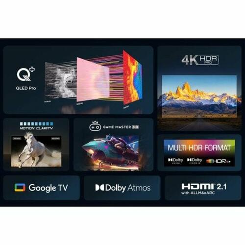 Smart TV TCL 50C655 4K Ultra HD 50" LED HDR D-LED QLED
